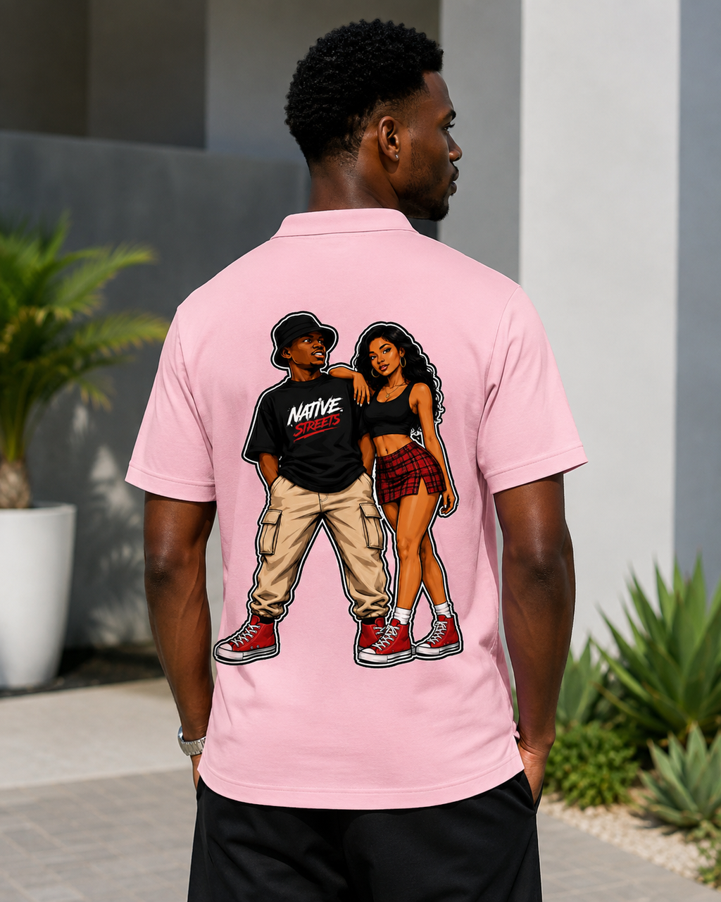 Native Streets Streetline Golf Polo
