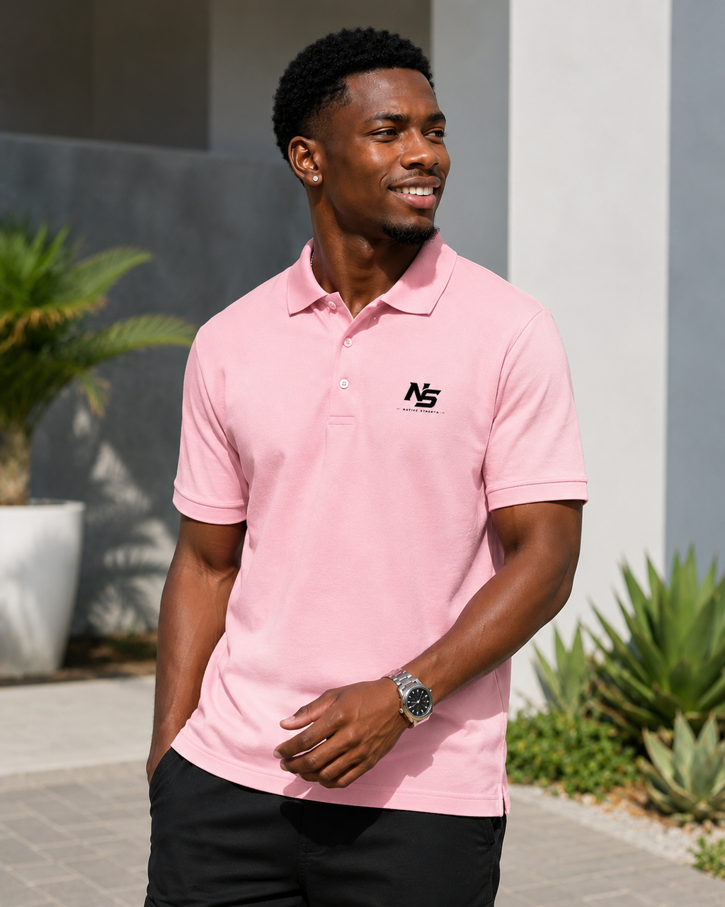 Native Streets Streetline Golf Polo