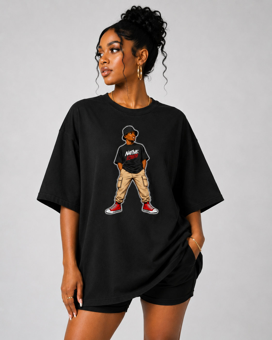 Native Streets Street Legend Oversized Tee