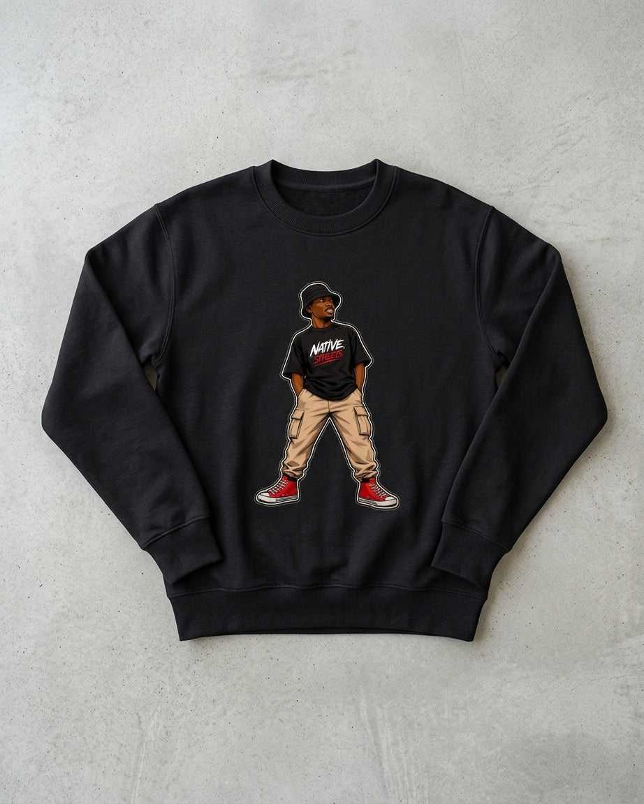 Native Streets Street Code Sweatshirt