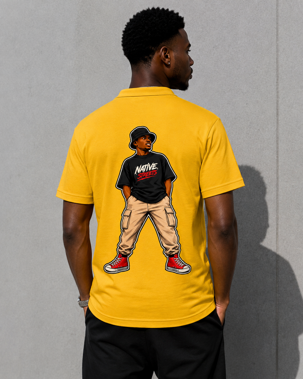 Native Streets Fairway Golf Polo