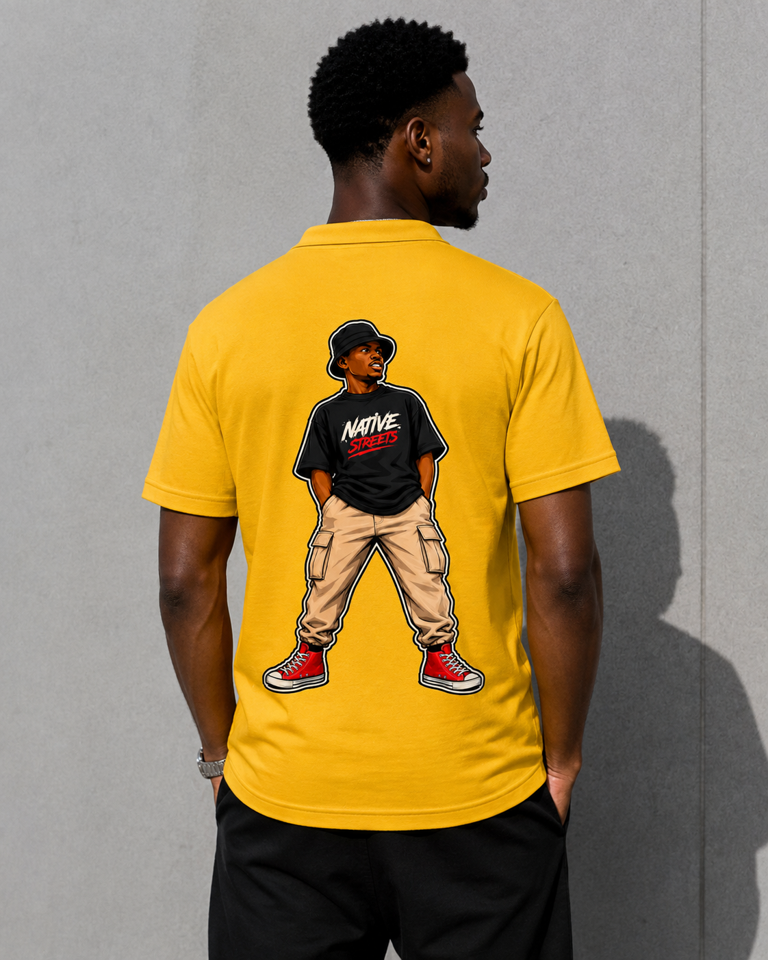 Native Streets Fairway Golf Polo